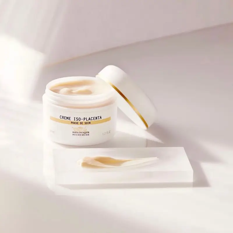 crème iso placenta texture