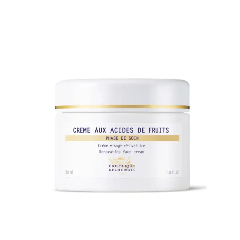 crème aux acides de fruits - Biologique Recherche : hydratant, éclaircissant, exfoliant