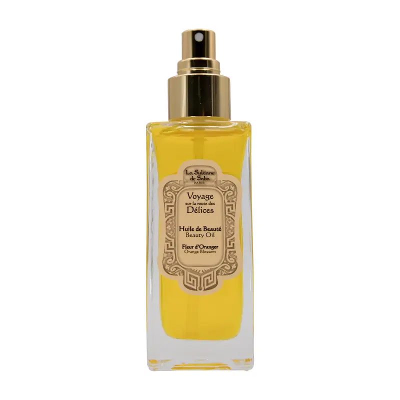 Huile de beauté Voyage sur la Route des Délices _ Fleur d'oranger