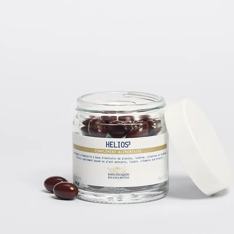 Helios3 biologique recherche capsule booster de bronzage