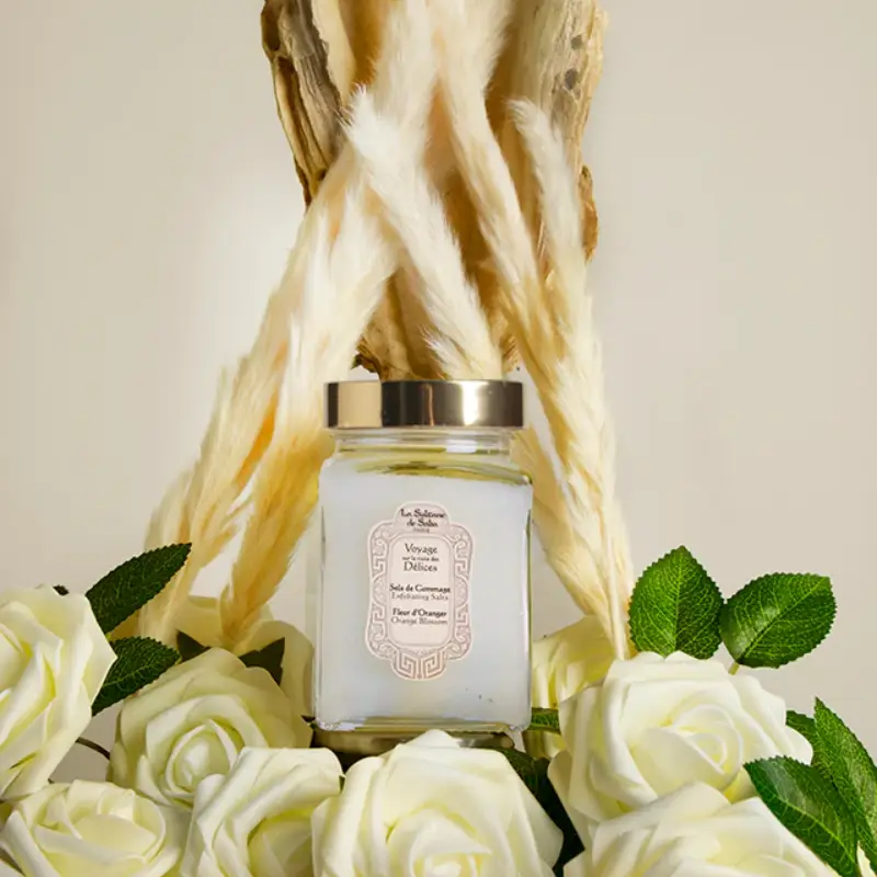 Sels de Gommage - Fleur d'oranger exfoliant corps