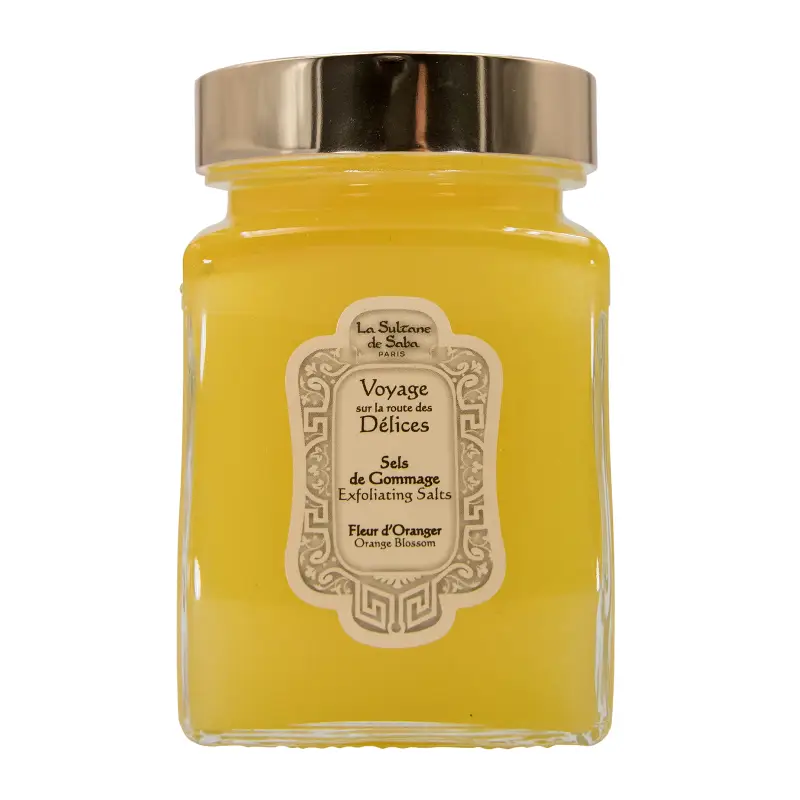 Sels de Gommage - Fleur d'oranger soin corps exfoliant