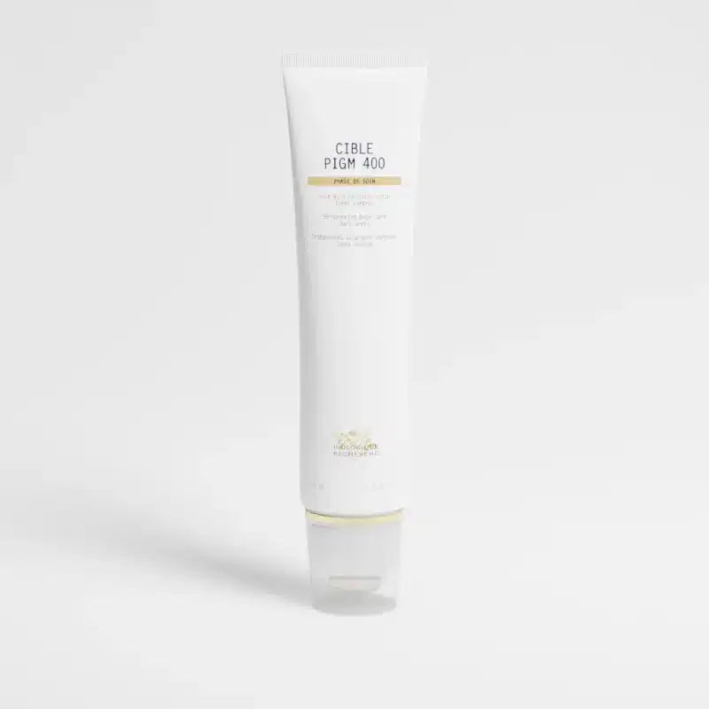 cible PIGM 400 biologique recherche soin corps éclaircissant anti tache