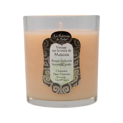 Bougie Senteur Jasmin Fleurs Tropicales