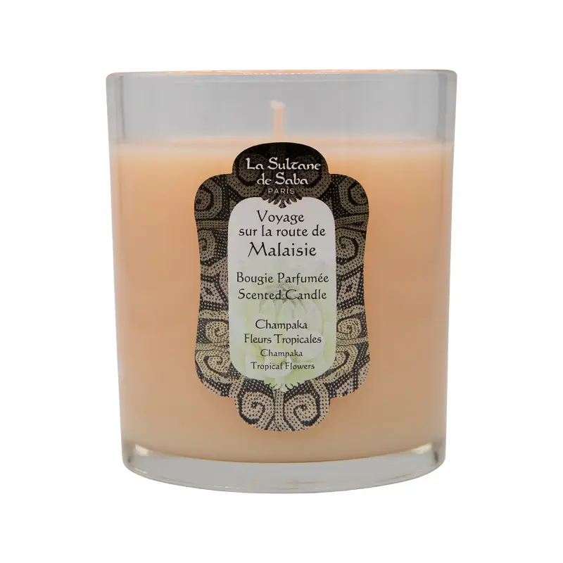 Bougie Senteur Jasmin Fleurs Tropicales