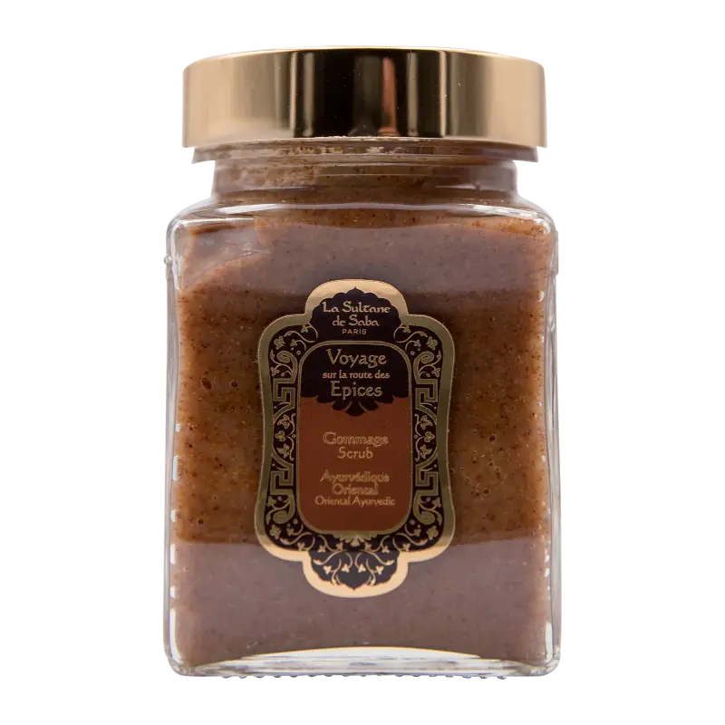 Gommage ayurvédique ambre vanille - Sultane de Saba - Voyage sur la Route des épices