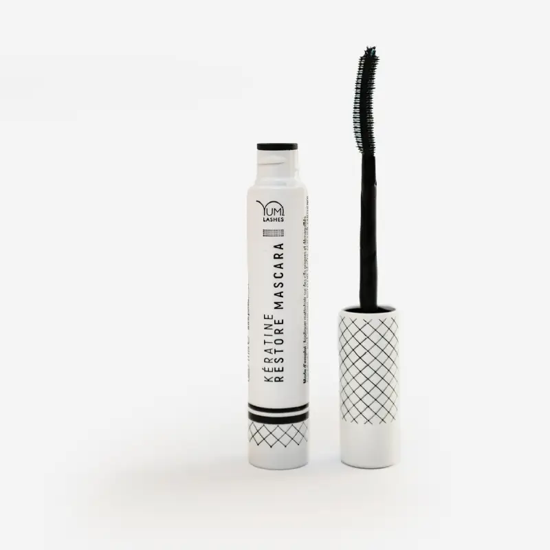 Kératine restore mascara Yumi soin fortifiant cils