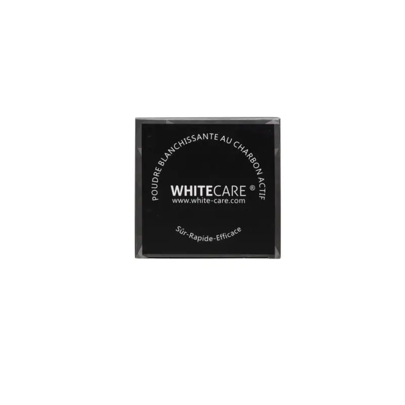 Whitecare poudre de charbon dents blanches