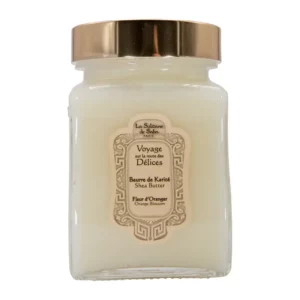 Beurre de karité sur la route des délices fleur d'oranger