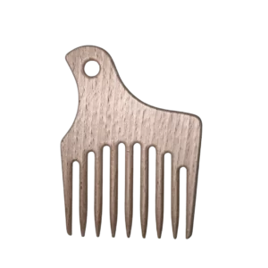 Peigne en Bois Ergonomique – Volume & Définition Parfaite des Boucles – Clinerience