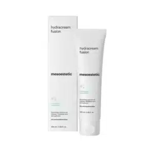 Hydracream Fusion Mesoestetic emballage et tube, crème nettoyante visage